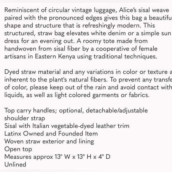 Clare V Sisal Alice Bag - Picture 6 of 6